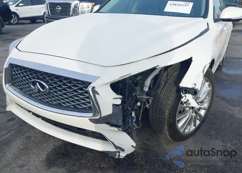 2021 Infiniti Q50 Luxe from USA, damaged, VIN JN1EV7BP3MM704110